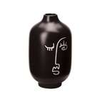 Vaso Preto Em Cerâmica 14005 Mart