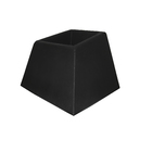 Vaso Prisma 50x50cm Preto