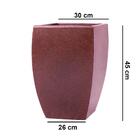 Vaso Quadrado Apolo Café 45 Terrano