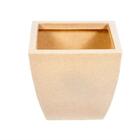 Vaso Quadrado Polietileno Apolo 54 Bege