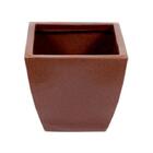 Vaso Quadrado Polietileno Apolo 54 Café