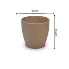 Vaso Rattan Mini (1,8l) Palha Injeplastec
