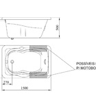 Vaso Redondo 45cmx48cm Ouro Fino Ouro