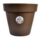 Vaso Redondo Bari Eco (10x9) Cor Tabaco Okla