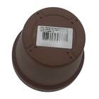 Vaso Redondo Bari Eco (10x9) Cor Tabaco Okla