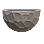 Vaso Redondo De Parede Prisma Japi Mármore