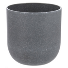 Vaso Redondo Decorativo Cinza 12 5x12 5 Cm F04 - D'rossi