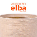 Vaso Redondo Elba Bege 41 Terrano