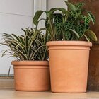 Vaso Redondo Firenze 55 Cimento Queimado