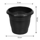 Vaso Redondo N 13 Rischioto Preto