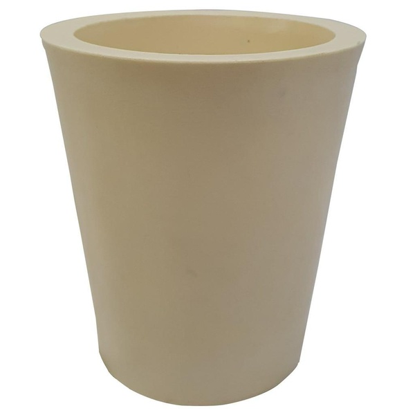 Vaso Redondo para Planta em Polietileno 43x36cm Bege