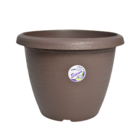 Vaso Redondo Siena Para Plantas E Flores 25cm De Plástico - B