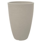 Vaso Resina Cônico Moderno 53cm Cimento Japi