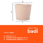 Vaso Reto Badi Bege 54  Terrano
