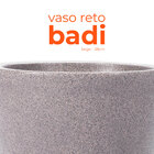 Vaso Reto Badi Pedra 28 Terrano