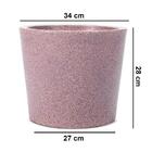 Vaso Reto Badi Pedra 28 Terrano