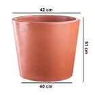 Vaso Reto Badi Terracota 42 Terrano