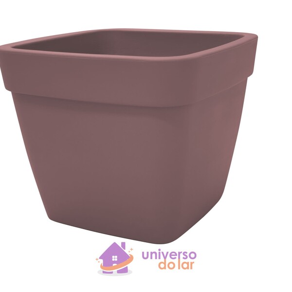 Vaso Romano Tramontina Basic Em Polietileno Terracota 32 Cm T