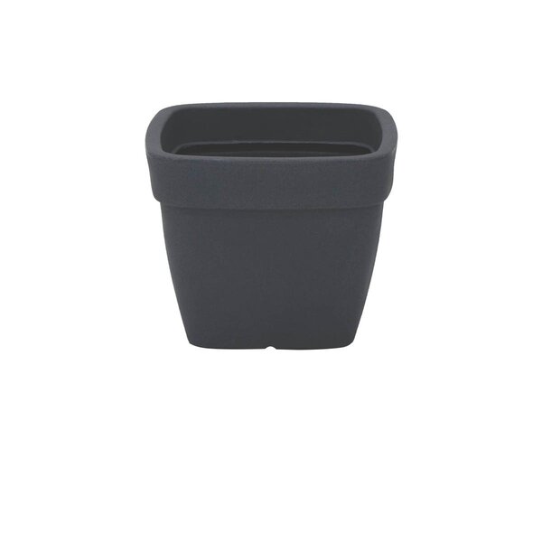 Vaso Tondo 'Cloe' 20 X H.19 - Grafite/Grigio Luce - Stefanplast