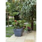 Vaso Romano Tramontina Em Polietileno Grafite 32 Cm Tramontina