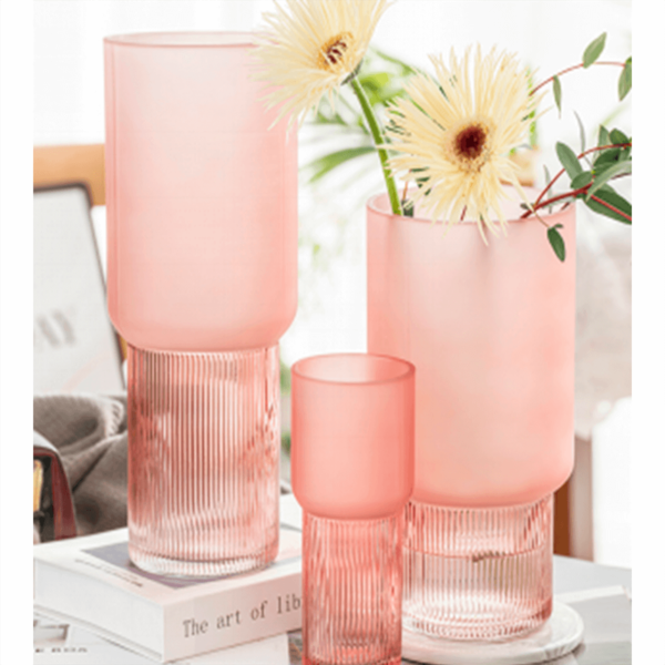 Vaso Rosa Rubel G 34,5 Cm