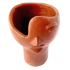 Vaso Rosto em Cerâmica - Cida Lima