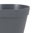 Vaso Sampa 08x08cm Grafite Vasart