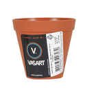 Vaso Sampa 08x08cm Terracota Vasart