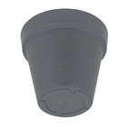 Vaso Sampa 12x11cm Grafite Vasart