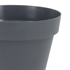 Vaso Sampa 12x11cm Grafite Vasart