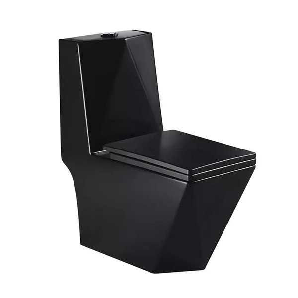 Vaso Sanitário Acoplado (monobloco) Imperial Diamond Black