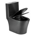 Vaso Sanitário Caixa Acoplada Redondo Fluir Preto Fosco