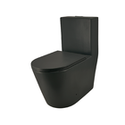 Vaso Sanitario Caixa Acoplada Redondo New Fluir Cinza Fosco