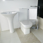 Vaso Sanitário com Caixa Acoplada 3/6L Helios Branco Jacuzzi