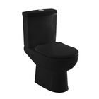 Vaso Sanitário com Caixa Acoplada 3/6L Smart Preto Celite