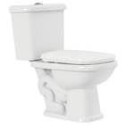 Vaso Sanitário com Caixa Acoplada e Assento 3/6L Piemonte Branco Eternit