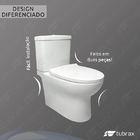 Vaso Sanitário Completo Com Bacia Caixa Acoplada Privada Banh