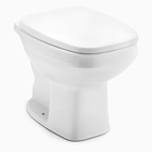 Vaso Sanitário Convencional Saída Vertical City Branco Celite