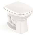 Vaso Sanitário Convencional Com Assento Queda Amortecida Like