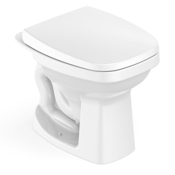 Vaso Sanitário Convencional Com Assento Queda Amortecida Like