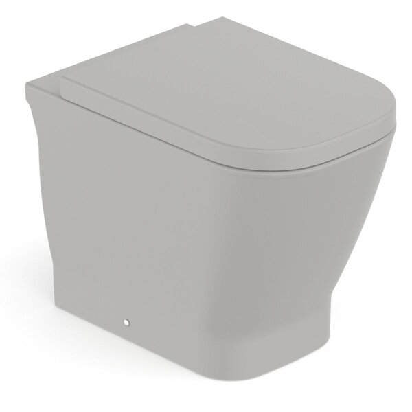 Vaso Sanitário Convencional Com Assento Termofixo Queda Amort