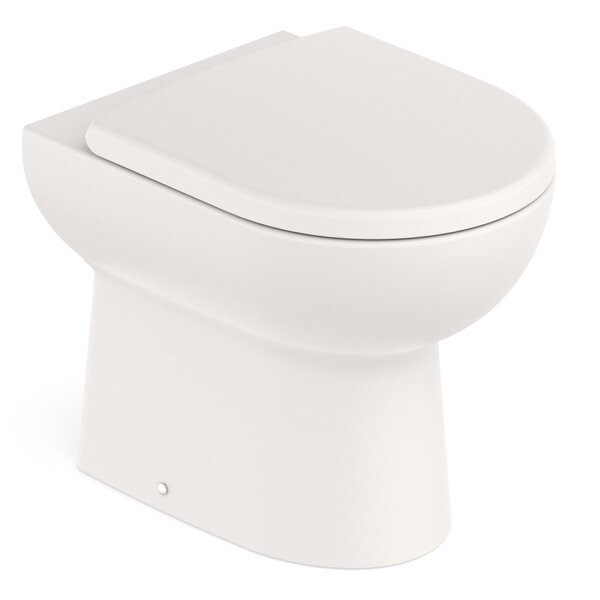 Vaso Sanitário Convencional Com Assento Termofixo Queda Amort