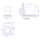 Vaso Sanitário Convencional Deca Axis P.47.26 Barbante