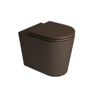 Vaso Sanitário Convencional Saída Vertical LK Marrom Fosco Deca