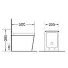 Vaso Sanitário Convencional Lux Griff Inox