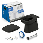 Vaso Sanitário Convencional para Descarga de Parede Vertical Branco Debba Classic Roca