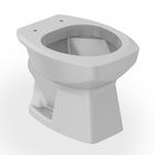 Vaso Sanitário Convencional Saída Vertical Thema Cinza Platina Incepa