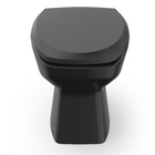 Vaso Sanitário Convencional Saída Vertical Thema Preto Incepa