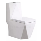 Vaso Sanitário Creare Monobloco Da8007 Quadrado Branco