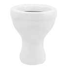 Vaso Sanitário Especial Saída Vertical Acesso sem Aba Frontal Branco Celite